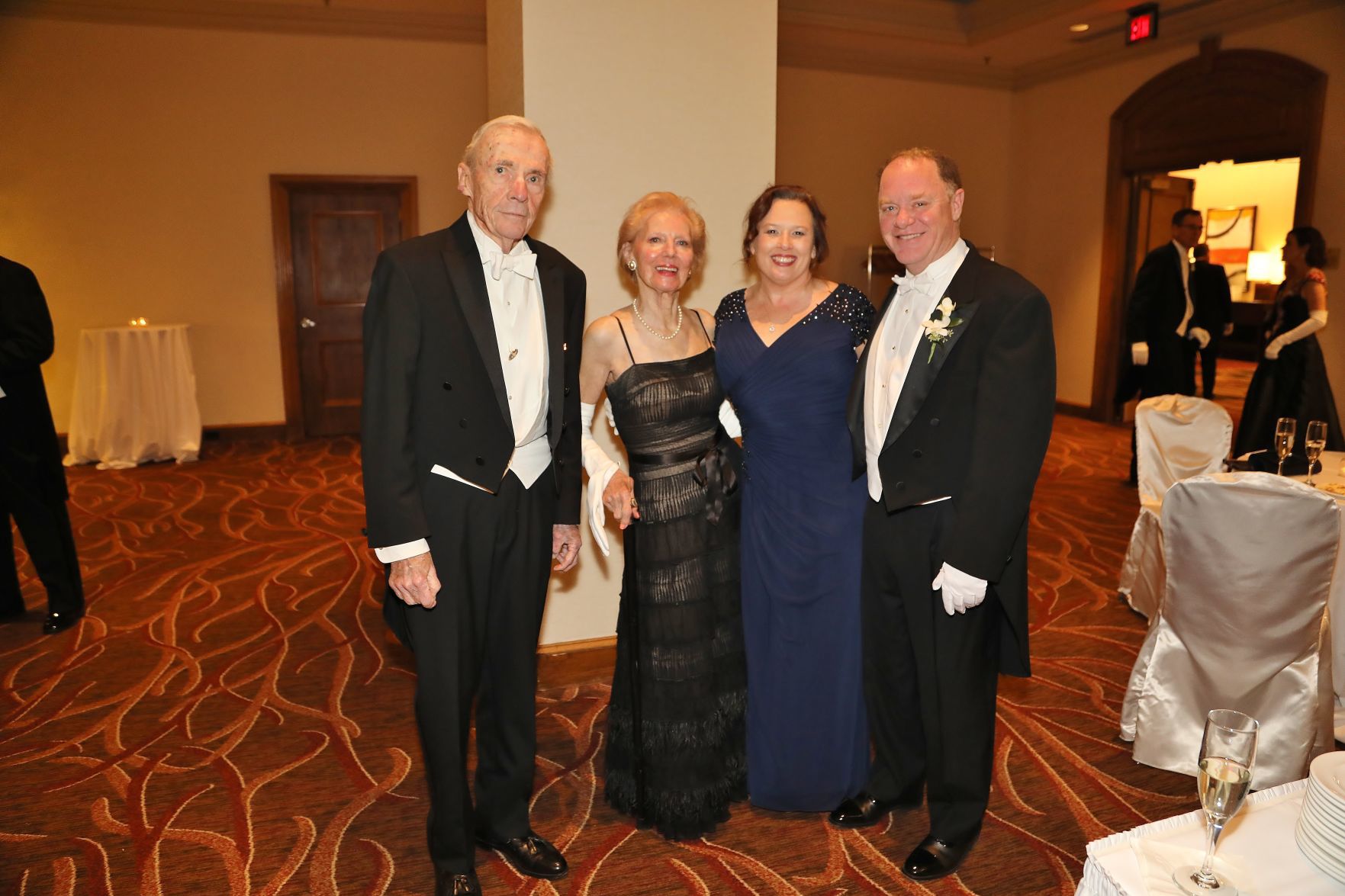 Jack and Mary Ellen McEnery, Angela and Dr. Robert French